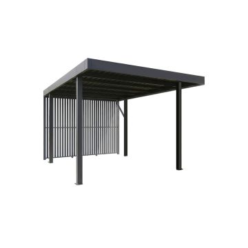 Lamellenwand vertikal 100 - für Wand 310 cm