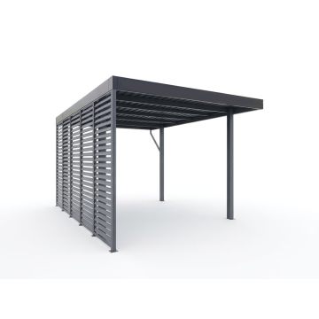 Lamellenwand 88 - für Wand 450 cm
