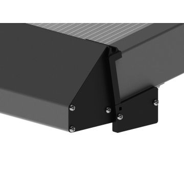 Regenrinne für Carport Nico in der Farbe anthrazit. Eignet sich sehr gut um das Regenwasser auf einen bestimmten Punkt umzuleiten. Sehr Praktisch und Langlebig da das Material aus Aluminium besteht.