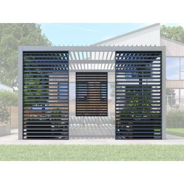 Lamellenwand für Seitenwandlänge 291, 389, 572 (1 Stk.)