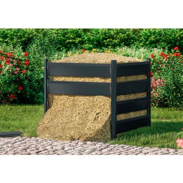 Design Komposter aus Aluminium