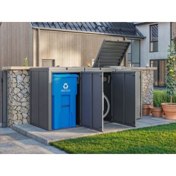 Mülltonnenbox Greta-3er-Set