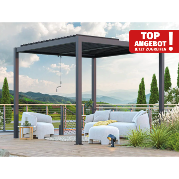 Pergola 290 x 290 cm - Anthrazit