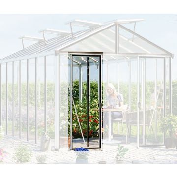 zusätzliche Einfachtür für Hera/Compact - Alu Natur