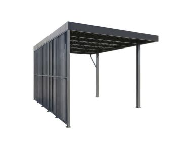 Lamellenwand vertikal 100 - für Wand 450 cm