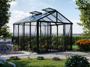Gewächshaus Profi  ASTERIA 22 - Light - Standardfarbe Alumin