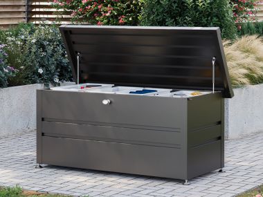 Freizeitbox DAVID L-Umbragrau RAL7022