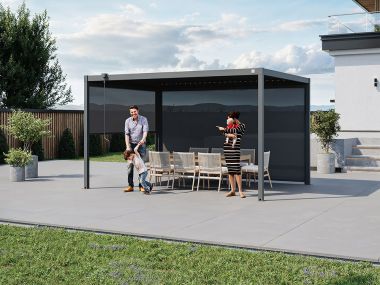 Seitenmarkise für Seitenwandlänge 400 cm (1 Stk.)