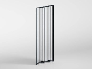 Lamellenwand vertikal 90 - für Wand 400 cm