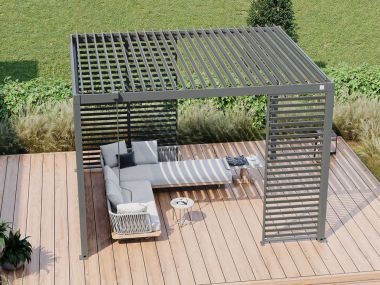 Lamellenwand 300 cm (1 Stk.) – Montage je Wand: 1–3 Stk. (max. 3)