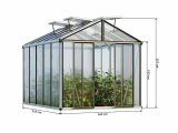 Gewächshaus HERA 5 STEG - PREMIUM-Standardfarbe Aluminium Natur-nein danke, kein Setangebot