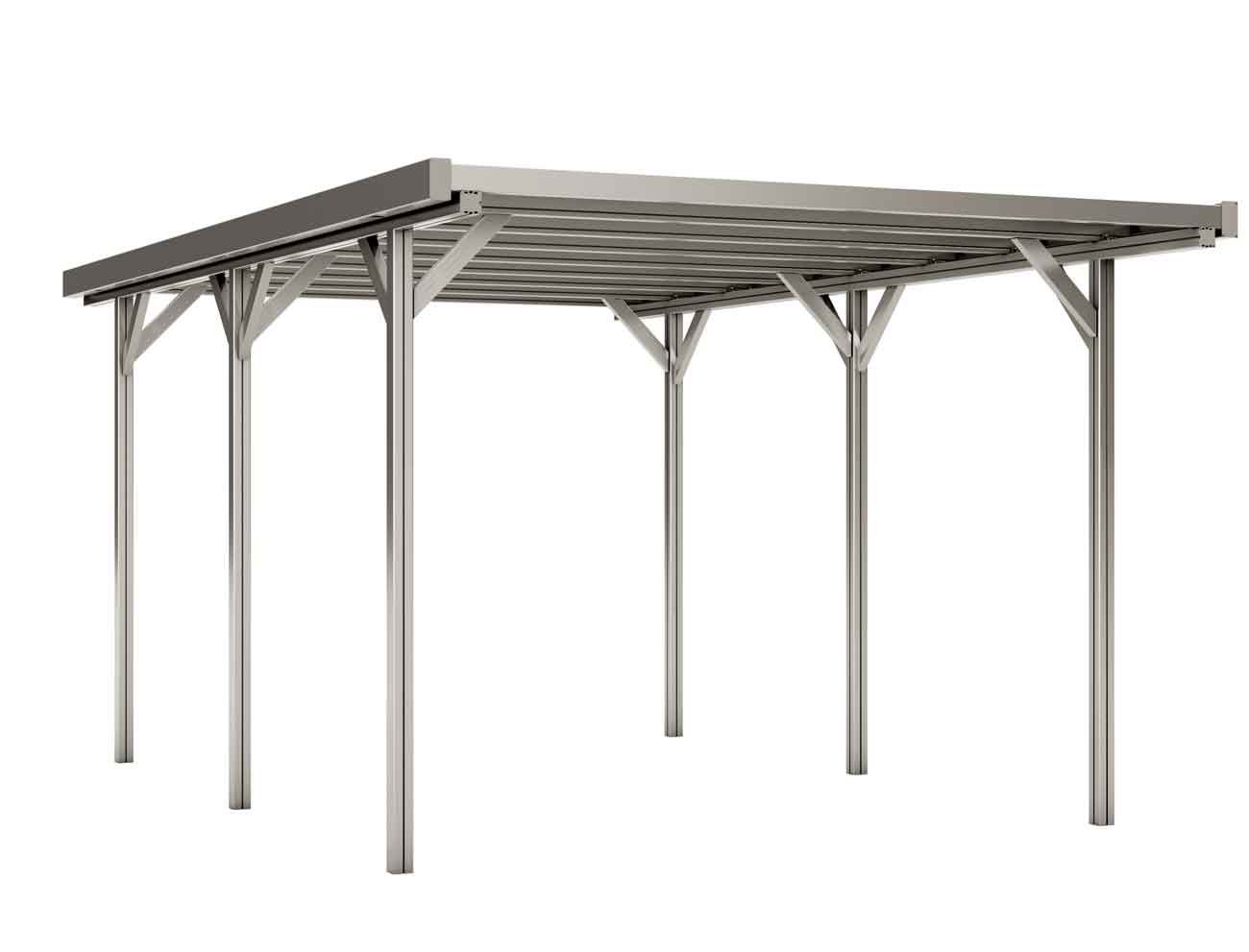 Carport JULIA - Aluminium Eloxiert