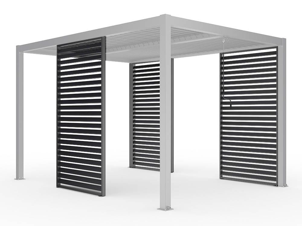 Lamellenwand Aluminium 350 (1 Stk.)
