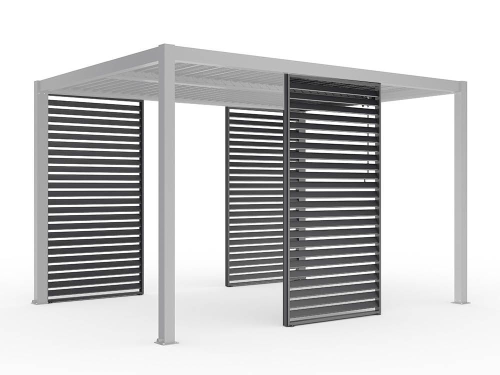Lamellenwand Aluminium 300 (1 Stk.)