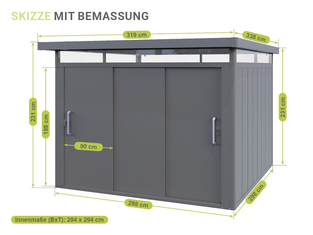 Gerätehaus Jonas 3030
