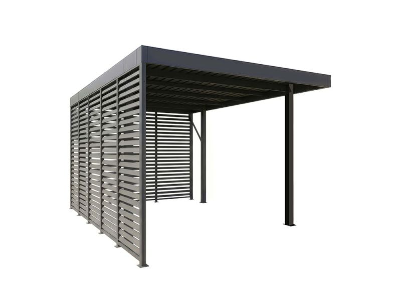 Lamellenwand 100 - für Wand 450 cm