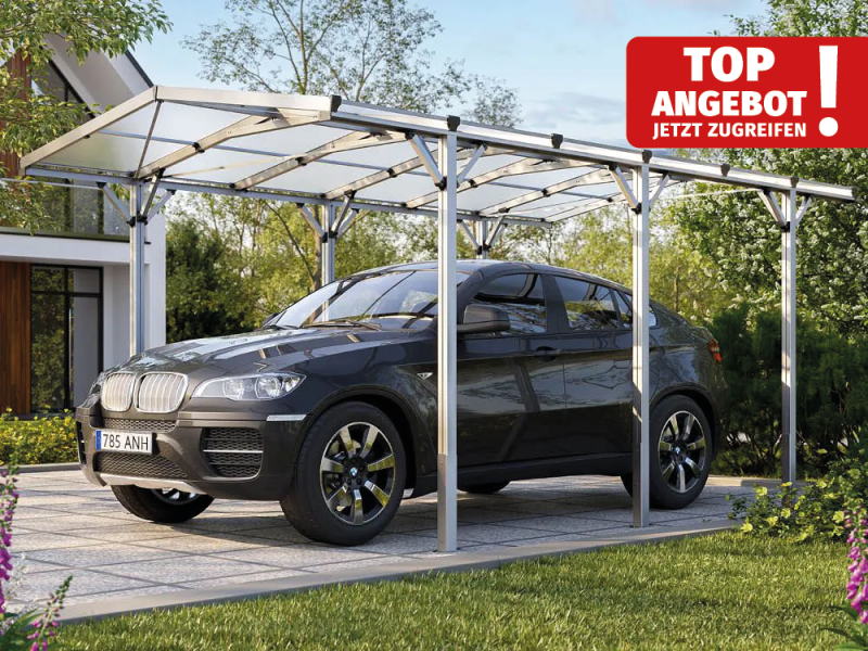 Carport NICO - Aluminium eloxiert 