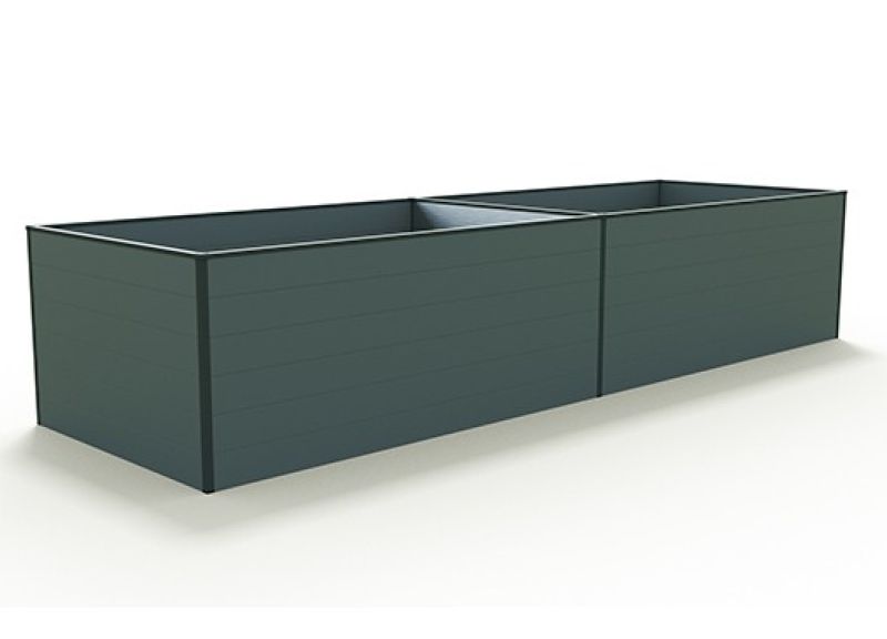 Hochbeet Daniela 387-Anthrazit-Breite: 150 cm