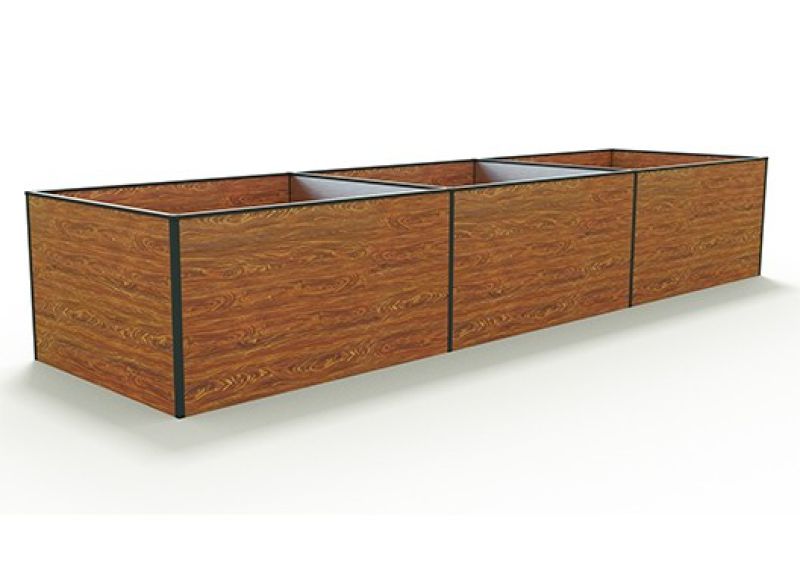 Hochbeet Daniela 444-Holzoptik-Breite: 77 cm