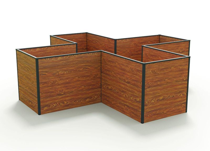 Hochbeet Elisabeth-Holzoptik 269