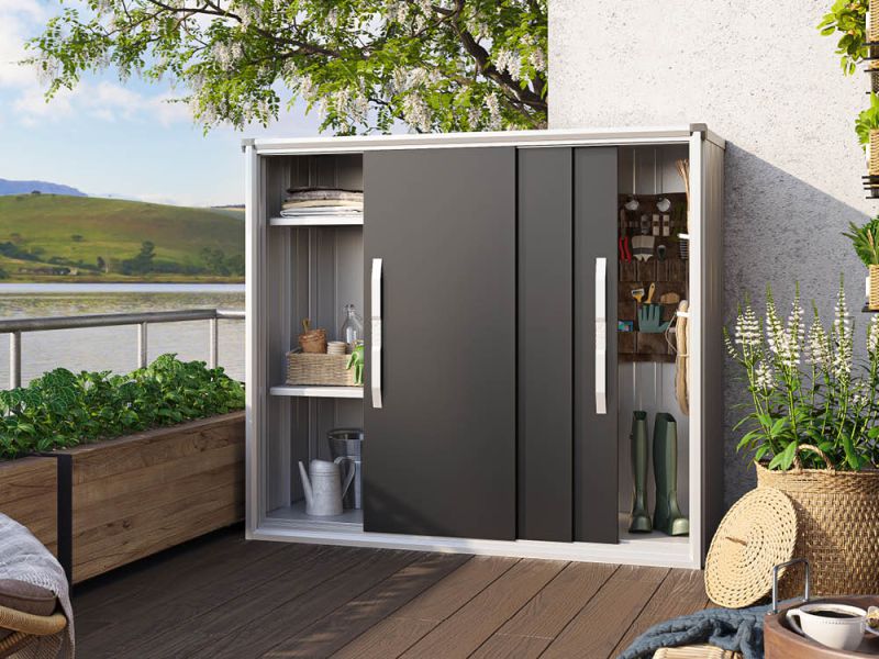 Geräteschrank Florian 1807 L-ESF-Anthrazit