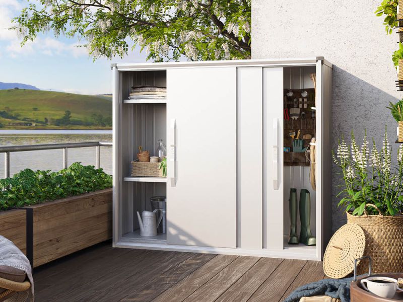 Geräteschrank Florian 1807 L-ESF-Grau