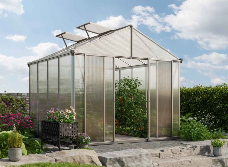 Gewächshaus RUBIN 4 - inkl. Aktionsset - Profi 2