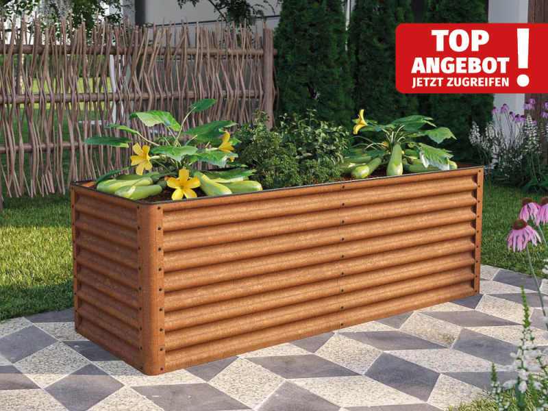 Hochbeet LUCA 1907 L - Corten