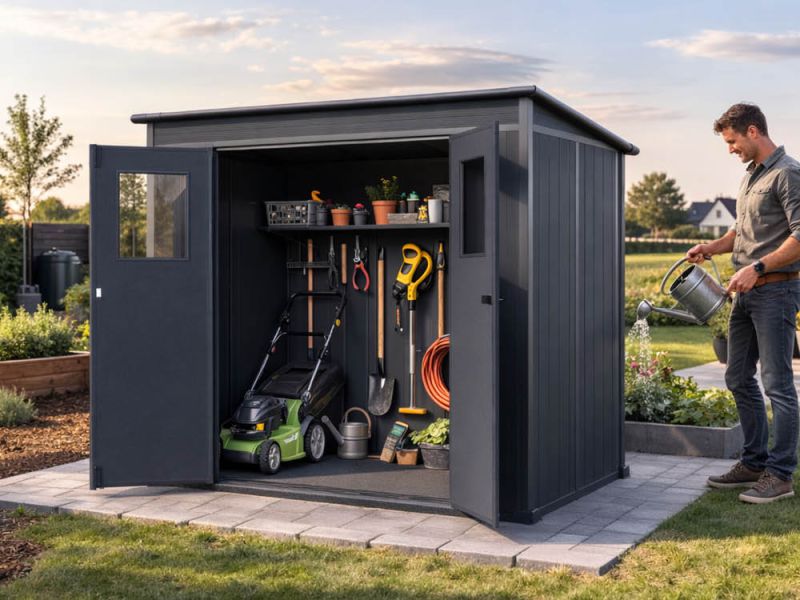 Kunststoffgerätehaus Lara 2115