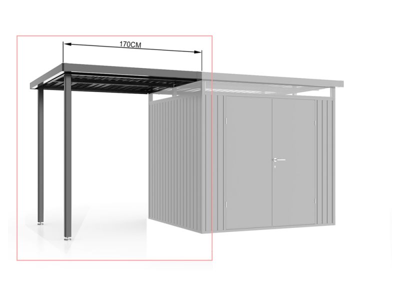 Seitendach Amira 2424