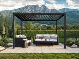 Pergola 350 x 350 cm - Anthrazit