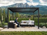 Pergola 350 x 350 cm - Anthrazit