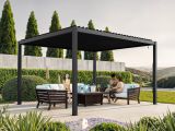 Pergola 389 x 350 cm - Anthrazit