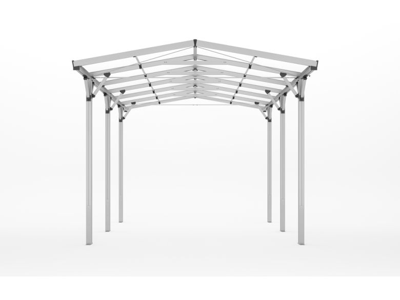 Carport NICO - Aluminium eloxiert 