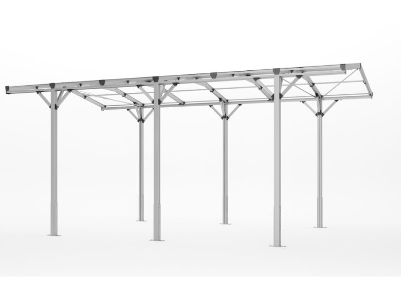 Carport NICO - Aluminium eloxiert 