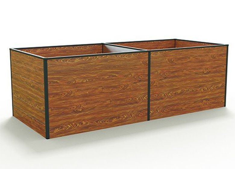 Hochbeet Daniela 235-Holzoptik-Breite: 119 cm