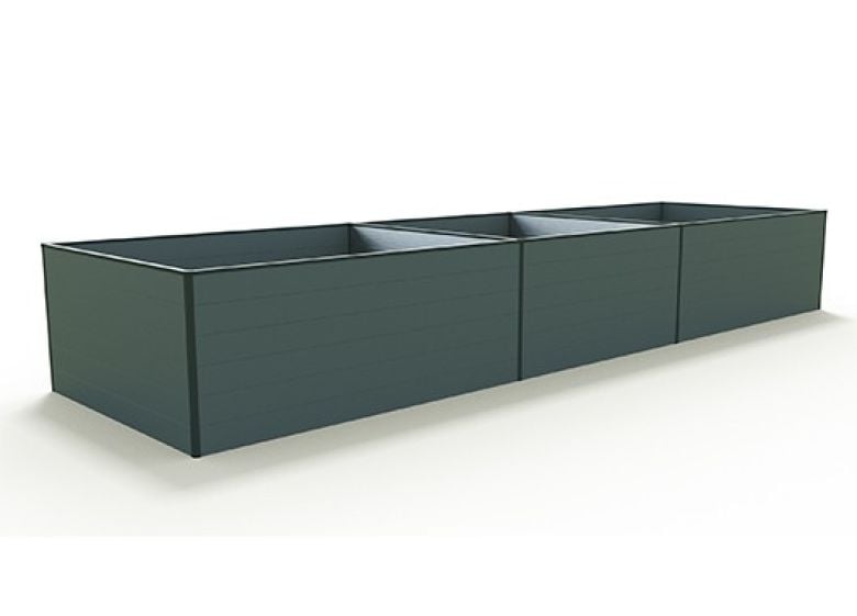 Hochbeet Daniela 535-Anthrazit-Breite: 150 cm