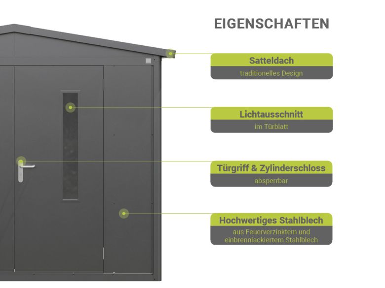 Gerätehaus Hugo 2618