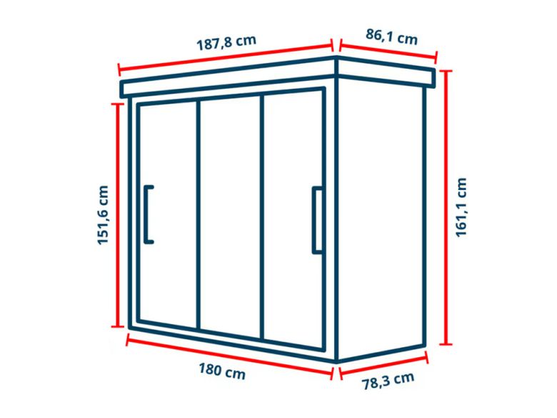 Geräteschrank Leon 1808 L
