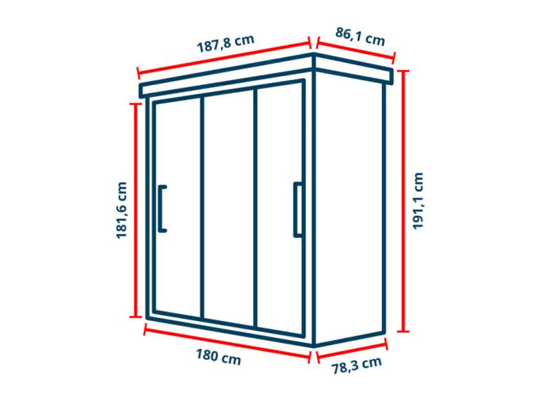 Geräteschrank Leon 1808 XL