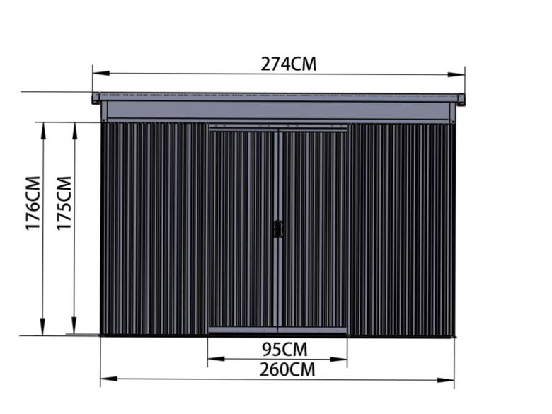 Gerätehaus Bob 2620