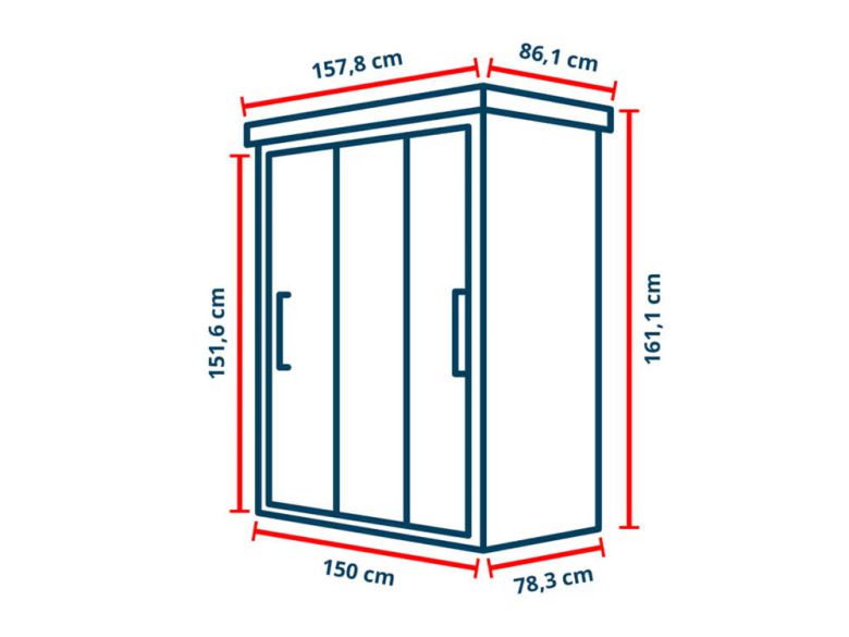 Geräteschrank Leon 1508 L