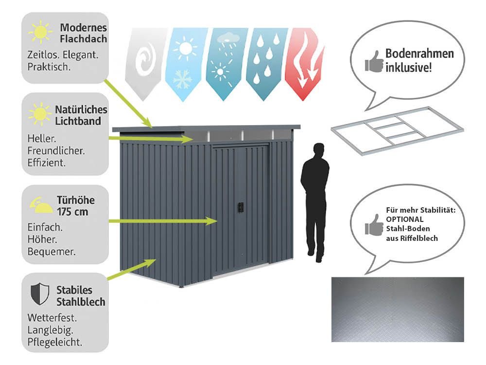 Gerätehaus Bob 2628