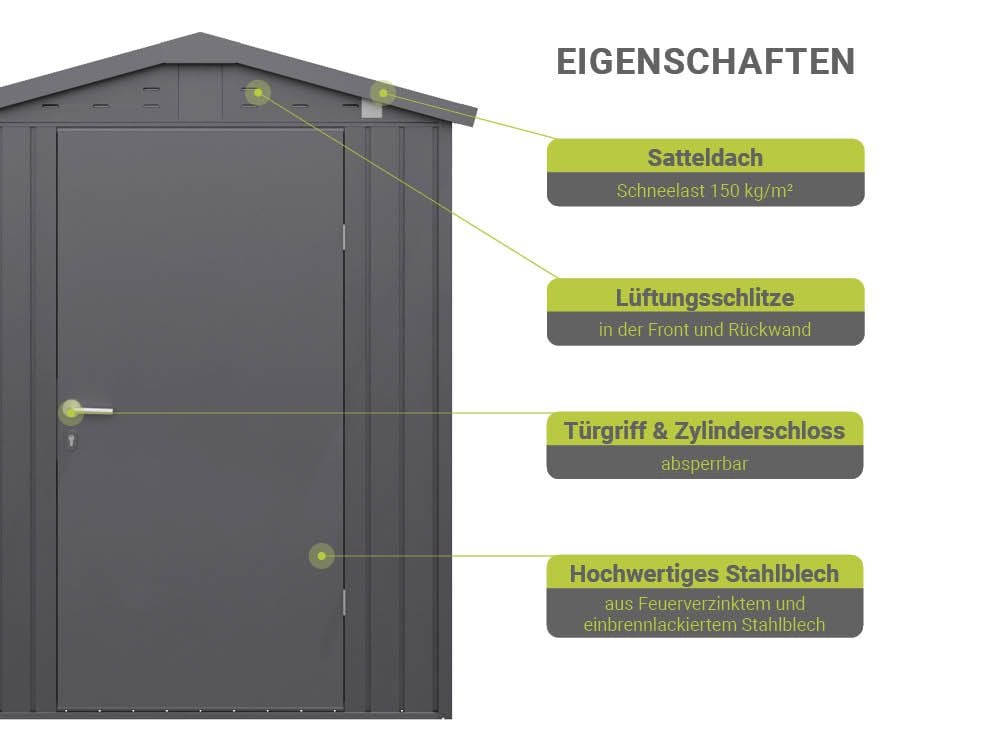 Gerätehaus Mia 1512