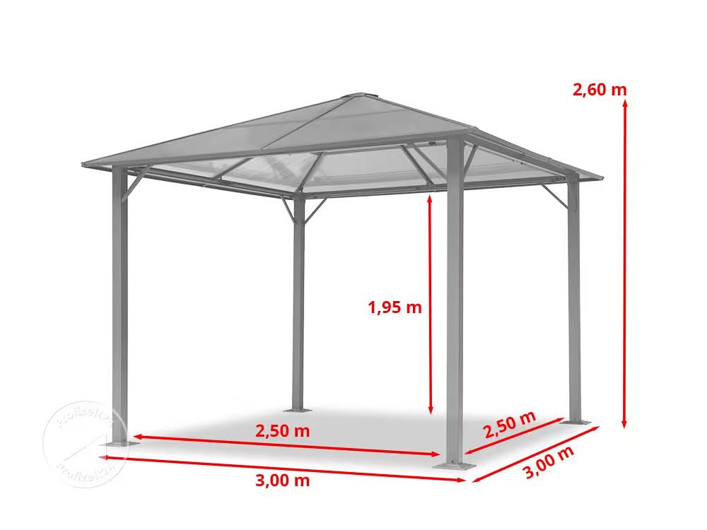 Gartenpavillon Deluxe Light
