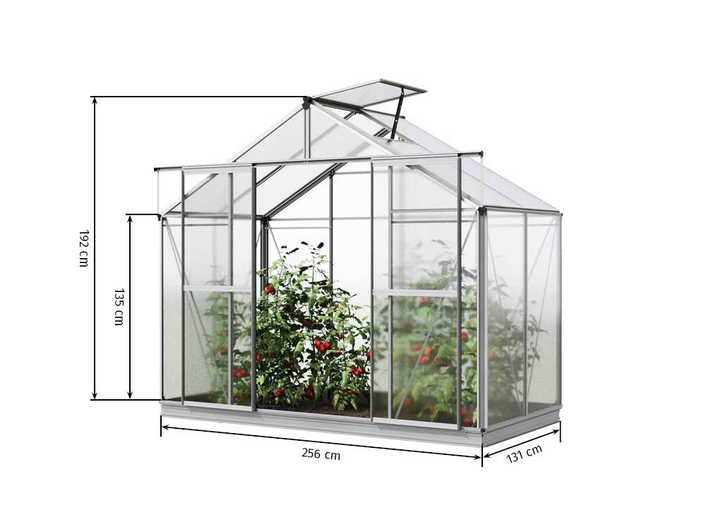 Gewächshaus ORCHIDEE 2-Aktionsset - XL