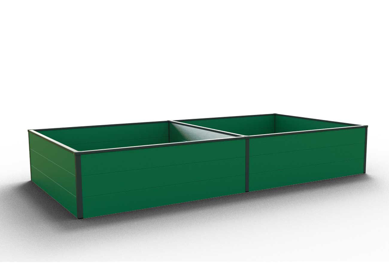 Hochbeet Halfsize 235 x 119-Grün