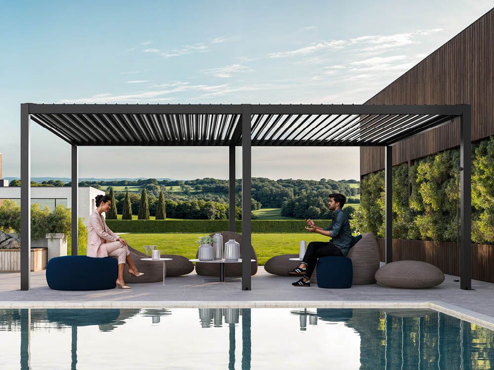 Pergola 572 x 350 cm - Anthrazit