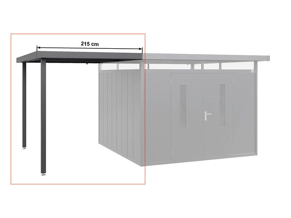 Seitendach für Elias-Jonas 2623 & 3023