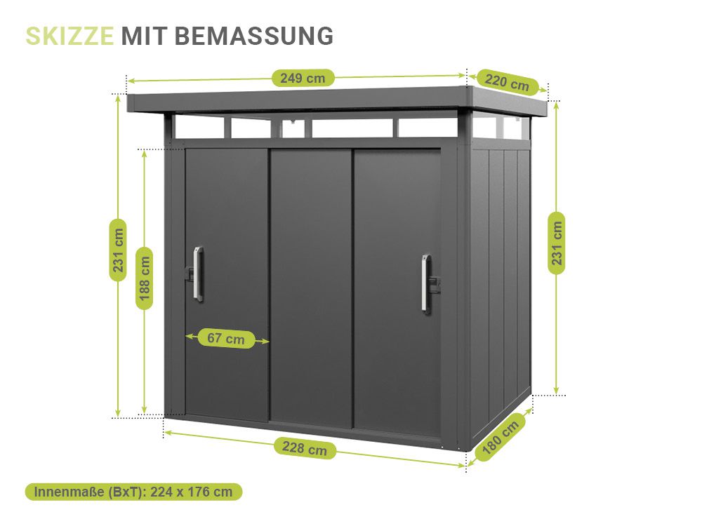 Gerätehaus Jonas 2318